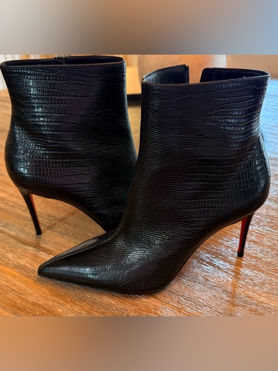 Shoes - Christian Louboutin So Kate Black Lizzy Bootie 85mm, size 37